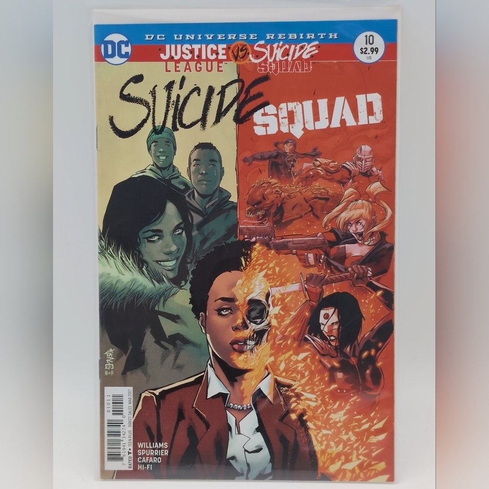 DC Universe Rebirth Justice League vs Suicide Squad # 10 Comic